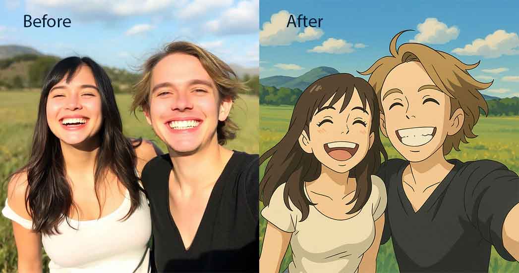 Máy Tạo Ghibli AI Tiên Tiến Tạo Ra Nghệ Thuật Studio Ghibli